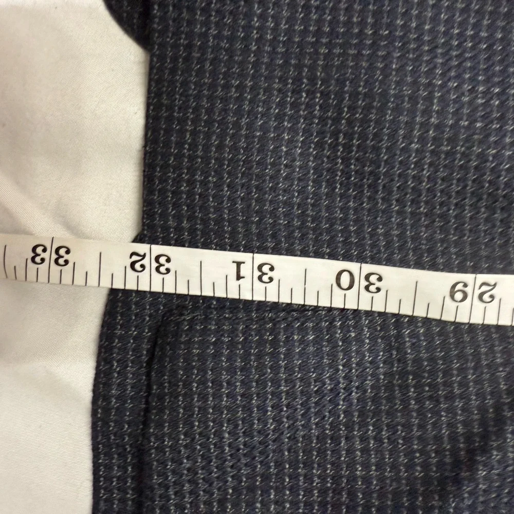 Hart Schaffner‎ Marx Blue Pattern Blazer 44